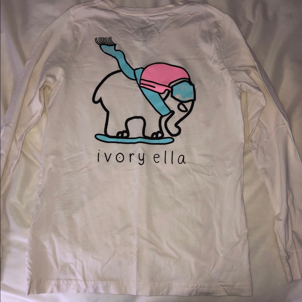Ivory Ella Long Sleeved Tee